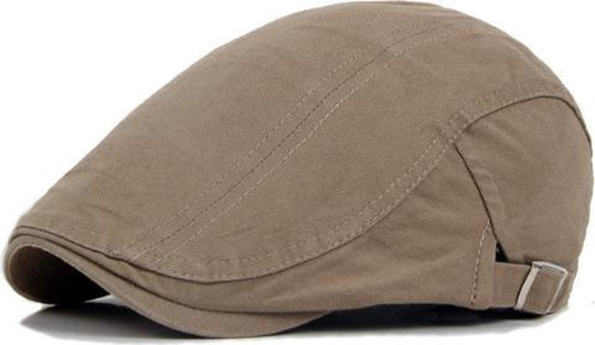 Unisex Katoenen Flat Cap – Casual & Verstelbaar