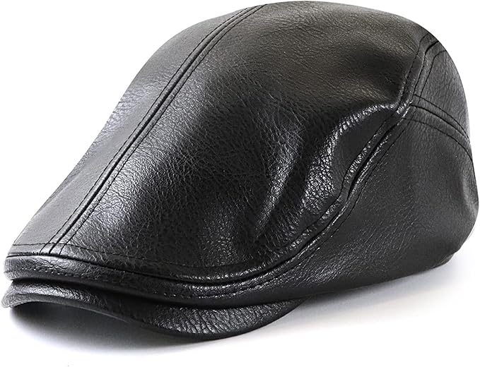 Top-Grain Leren Pet – Klassieke Stijl