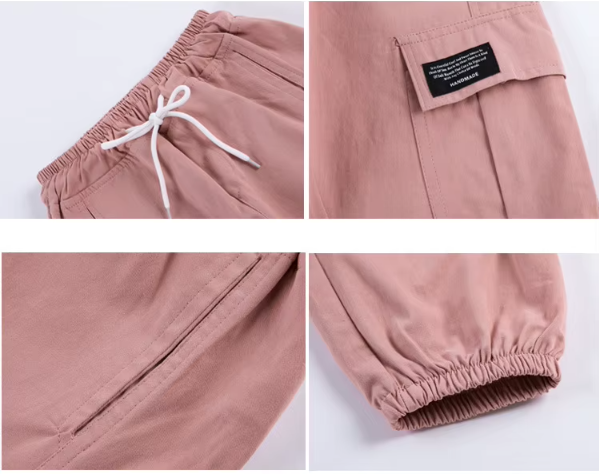 Meisjes Cargo Broek – Trendy & Comfortabel