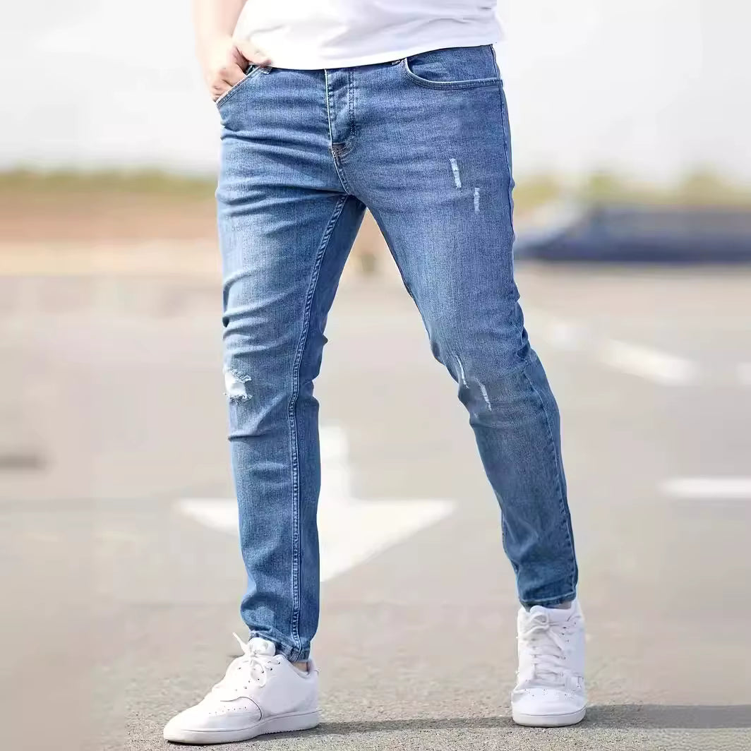Casual Streetwear Jeans – Slim Fit