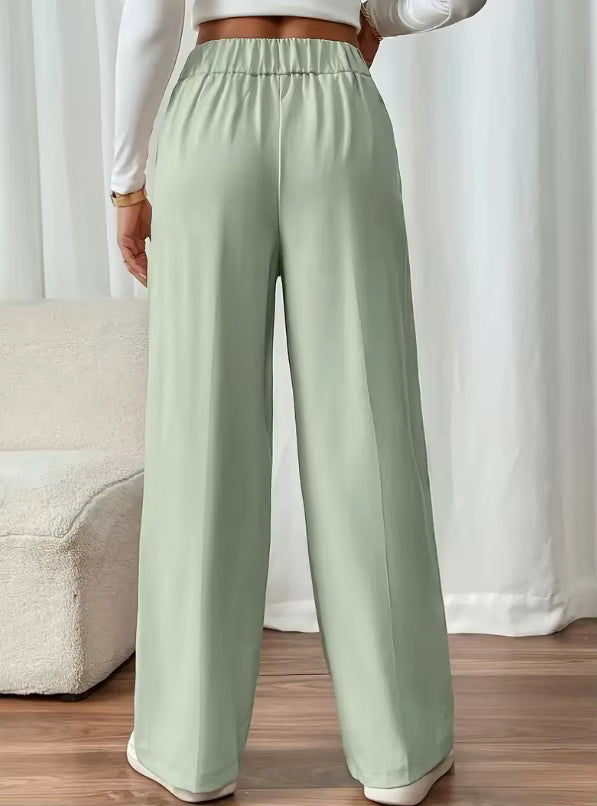 Dames High Waist Pantalon – Stijlvol & Comfortabel
