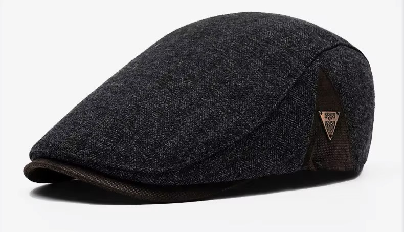 Vintage Flat Cap – Warm & Comfortabel