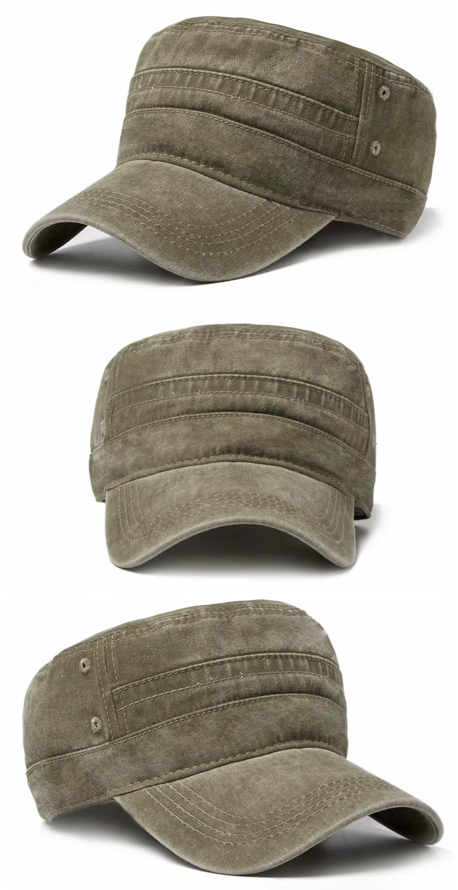 Klassieke Army Cap – Licht & Comfortabel