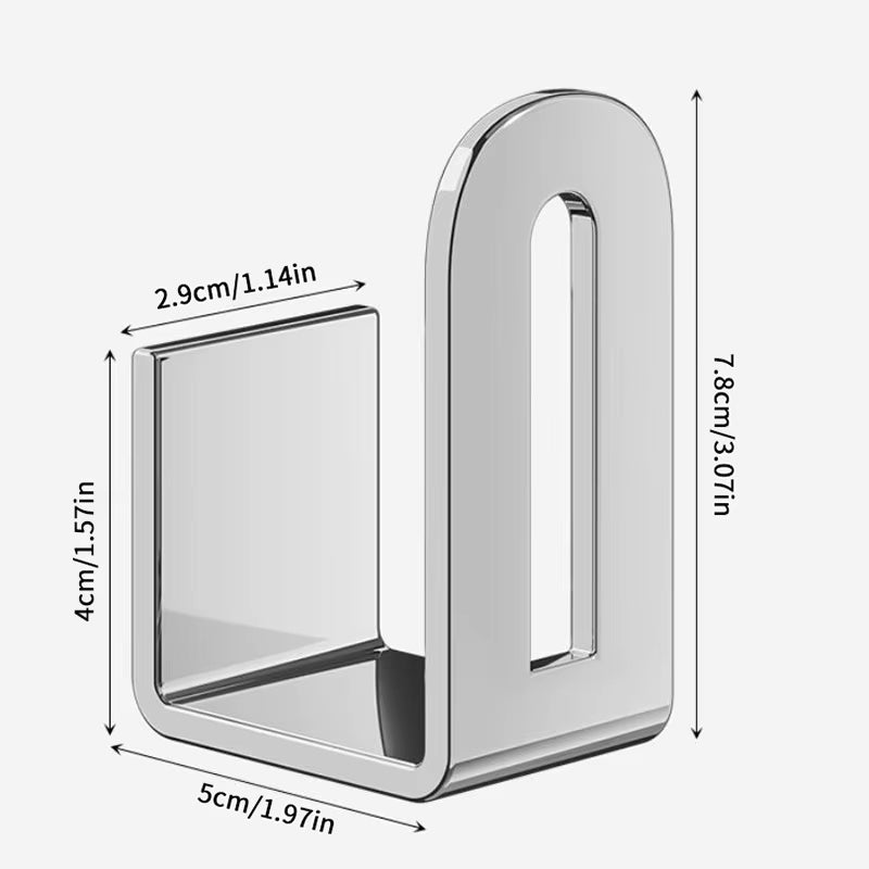 Praktische Wandsteunen – Eenvoudige Montage (Set van 2)