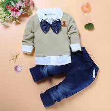 Jongens Zomer Outfit (3-delig) – Shirt, Jeans & Strik