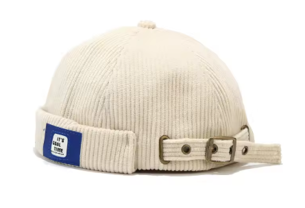 Corduroy Beanie Cap