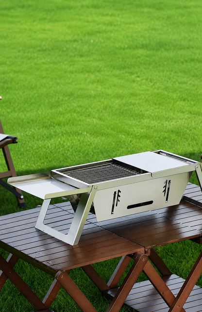 Mini BBQ Grill - Grootse Smaak, Klein Formaat