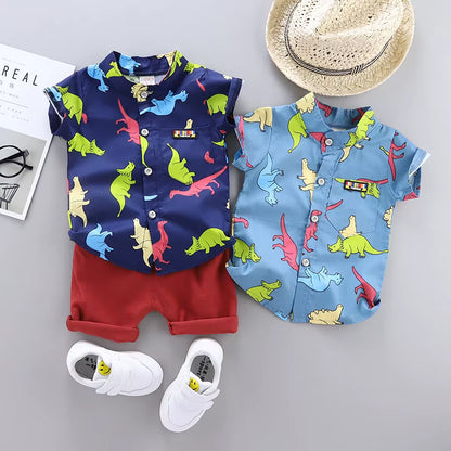 Cool Dino Shirt + Shorts