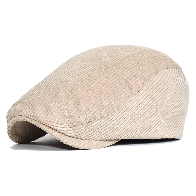Stijlvolle Corduroy Flat Cap