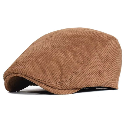 Stijlvolle Corduroy Flat Cap
