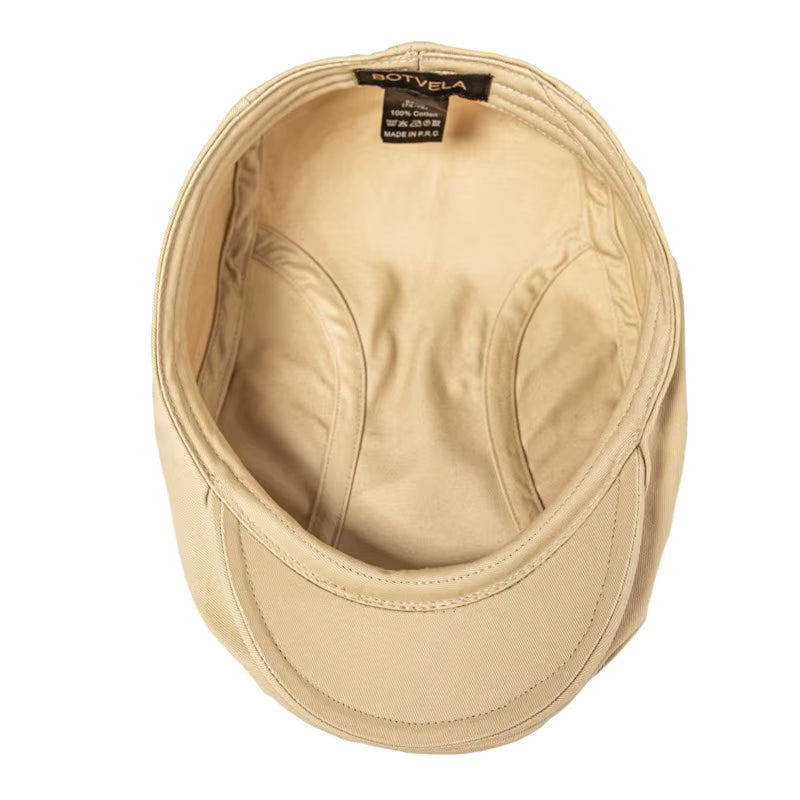 Casual Flat Cap met Perfecte Pasvorm