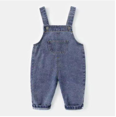 Stoere Denim Tuinbroek voor Kids