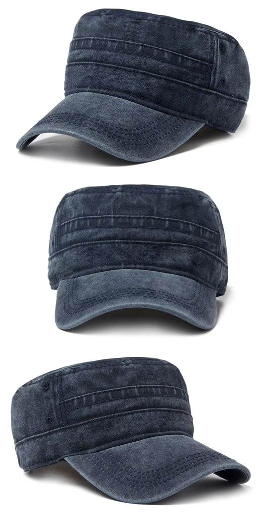 Klassieke Army Cap – Licht & Comfortabel