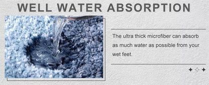 Absorberende Badmat voor Douche & Bad