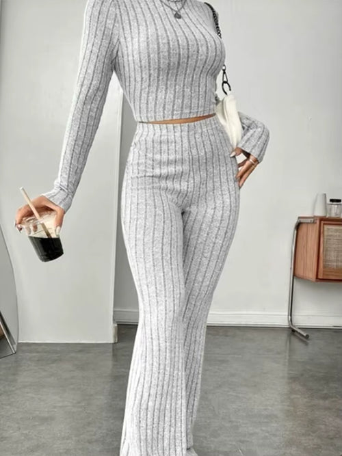 Ribbed Flare Set