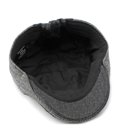 Patchwork Flat Cap – Tijdloos & Stijlvol