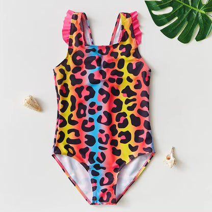 Colorful Panterprint Badpak
