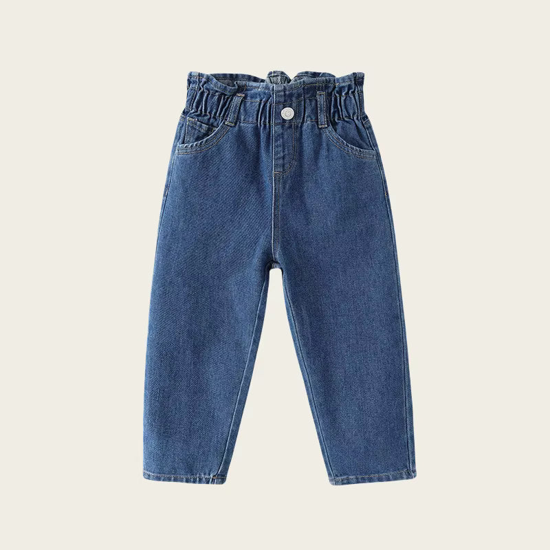 Meisjes High-Waist Jeans