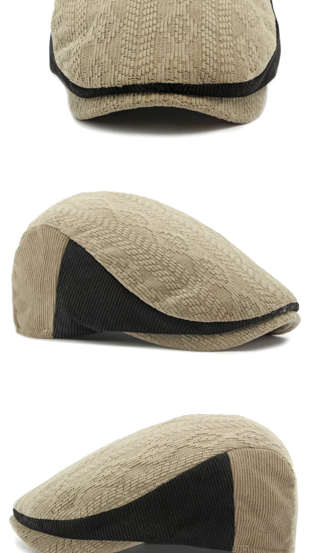 Stijlvolle Vintage Baret – Verstelbaar