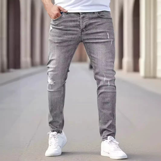Casual Streetwear Jeans – Slim Fit