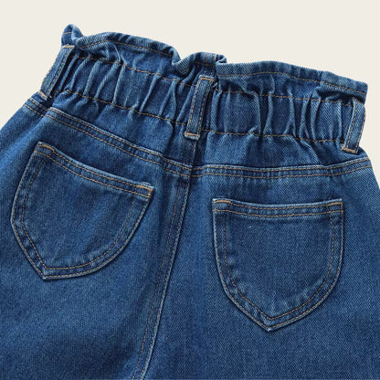 Meisjes High-Waist Jeans