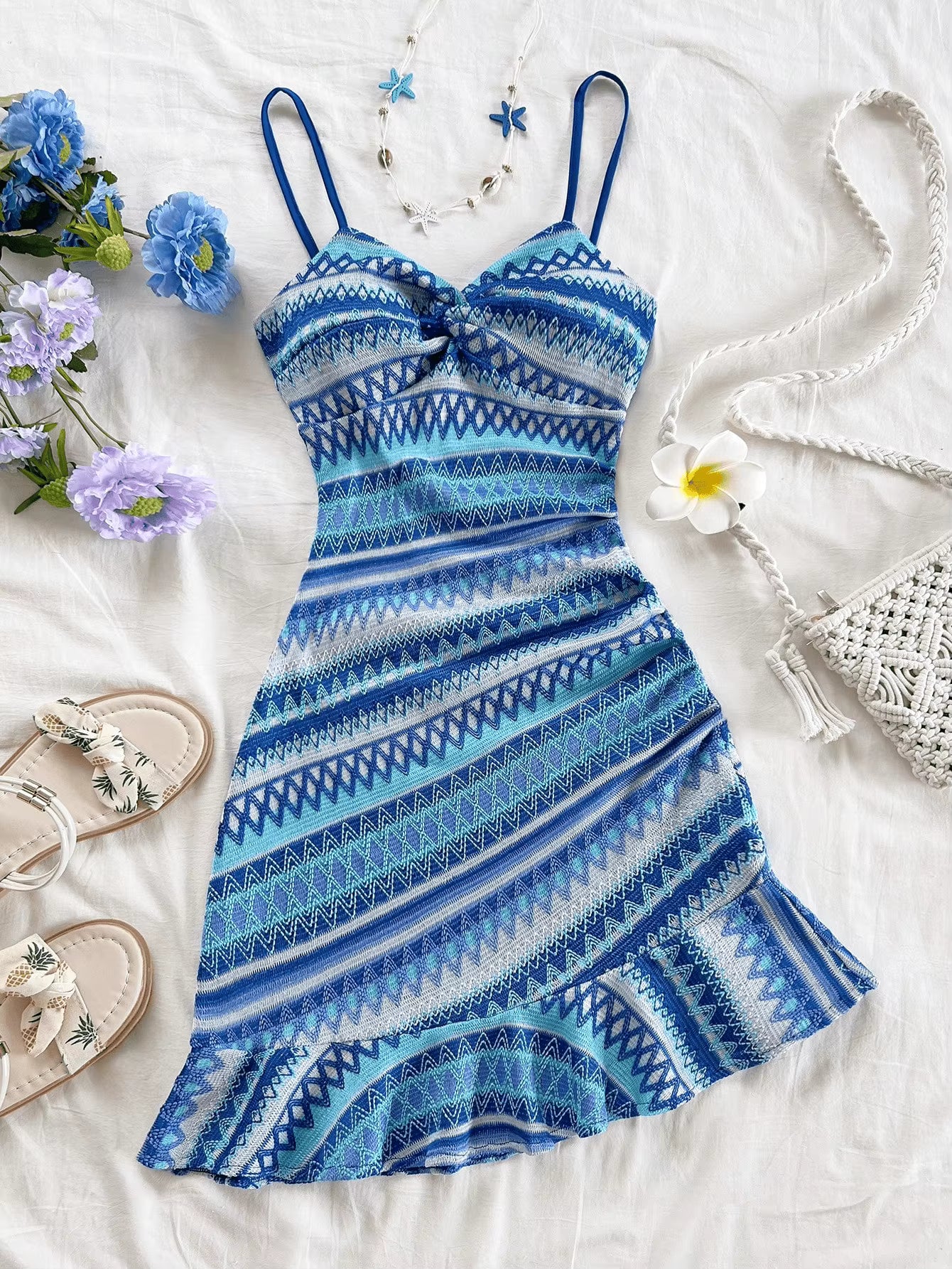 Elegante Casual Mini Jurk