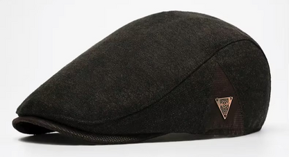 Vintage Flat Cap – Warm & Comfortabel