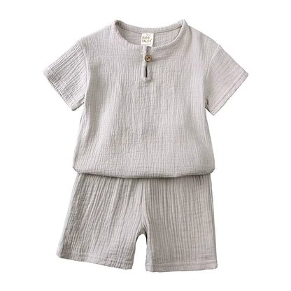 Kids Short Set – Licht & Stijlvol