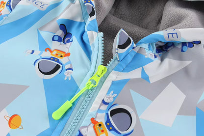 Kinderjas met Capuchon – Warm & Speels