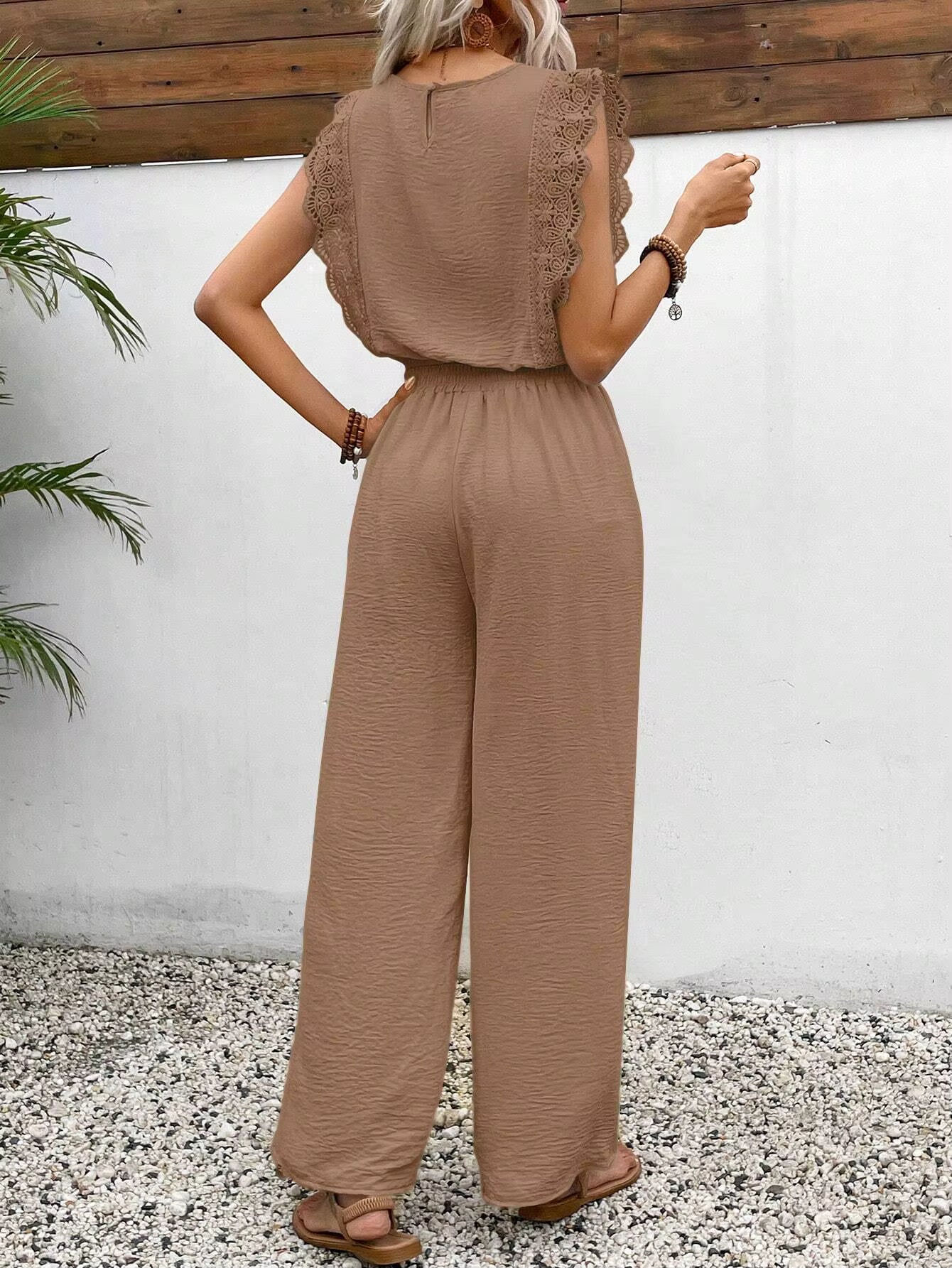 Classy Zomer Set – Top met Elastische Taille Broek