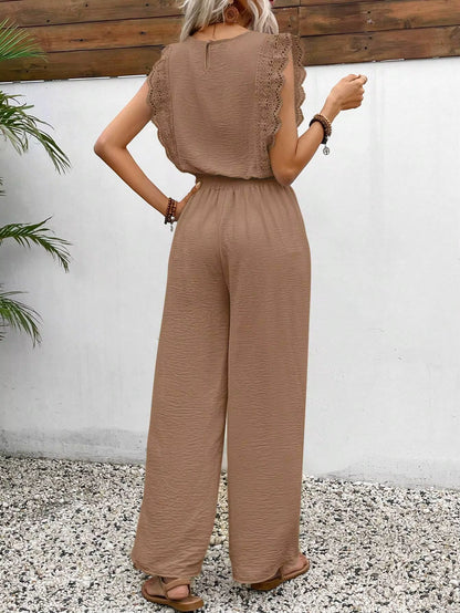 Classy Zomer Set – Top met Elastische Taille Broek