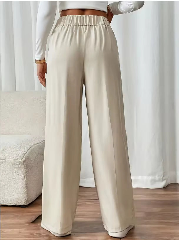 Dames High Waist Pantalon – Stijlvol & Comfortabel