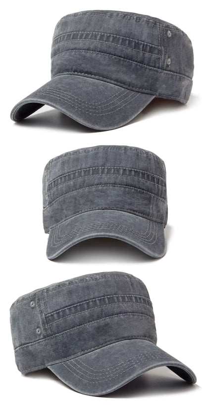 Klassieke Army Cap – Licht & Comfortabel