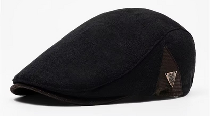 Vintage Flat Cap – Warm & Comfortabel