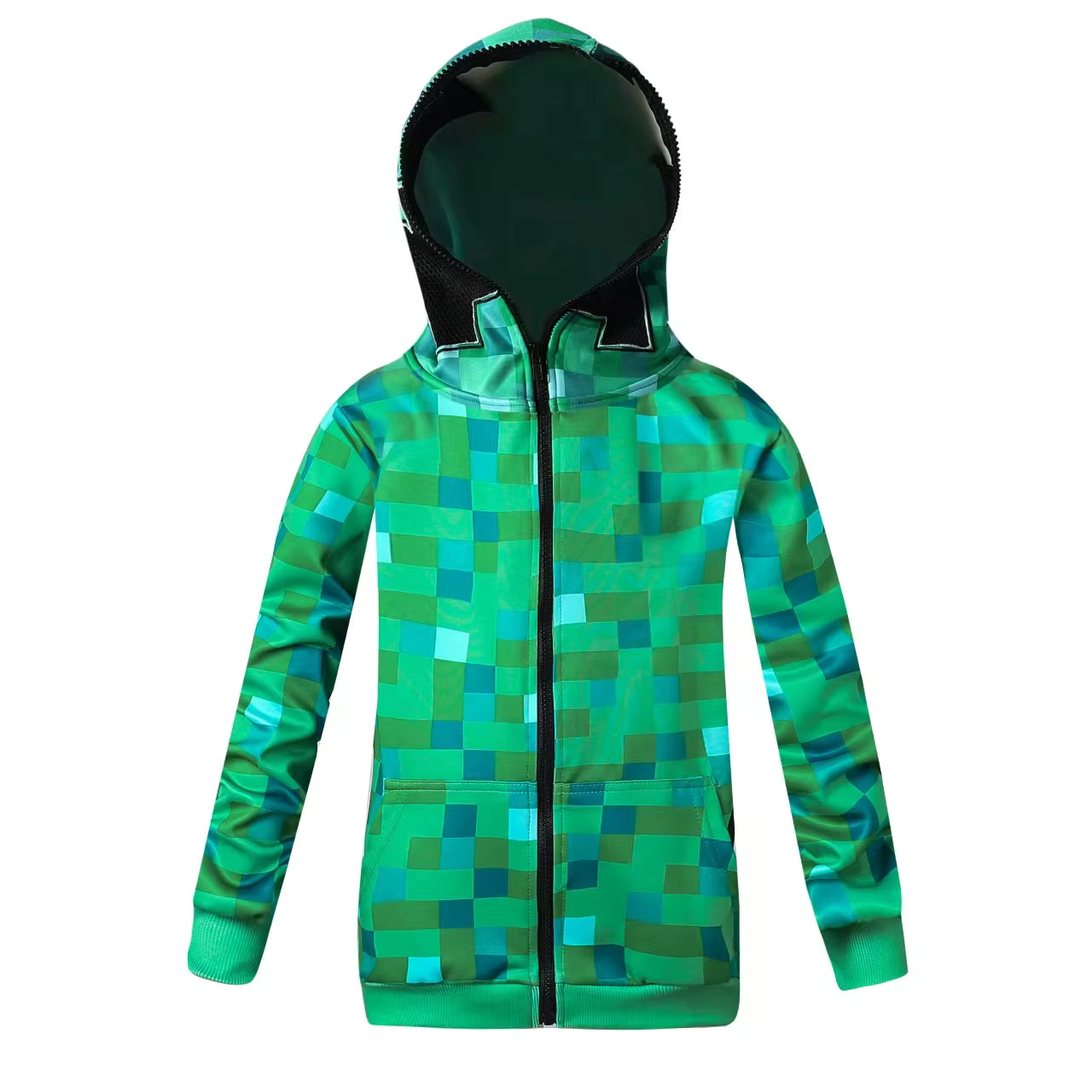 Minecraft Stijl Creeper Vest