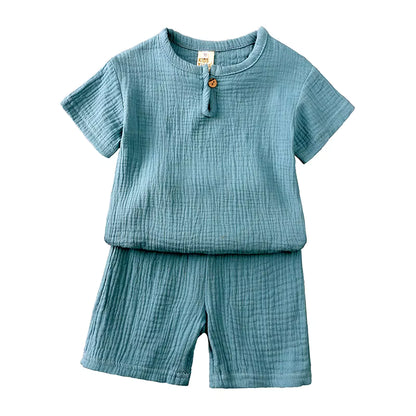 Kids Short Set – Licht & Stijlvol