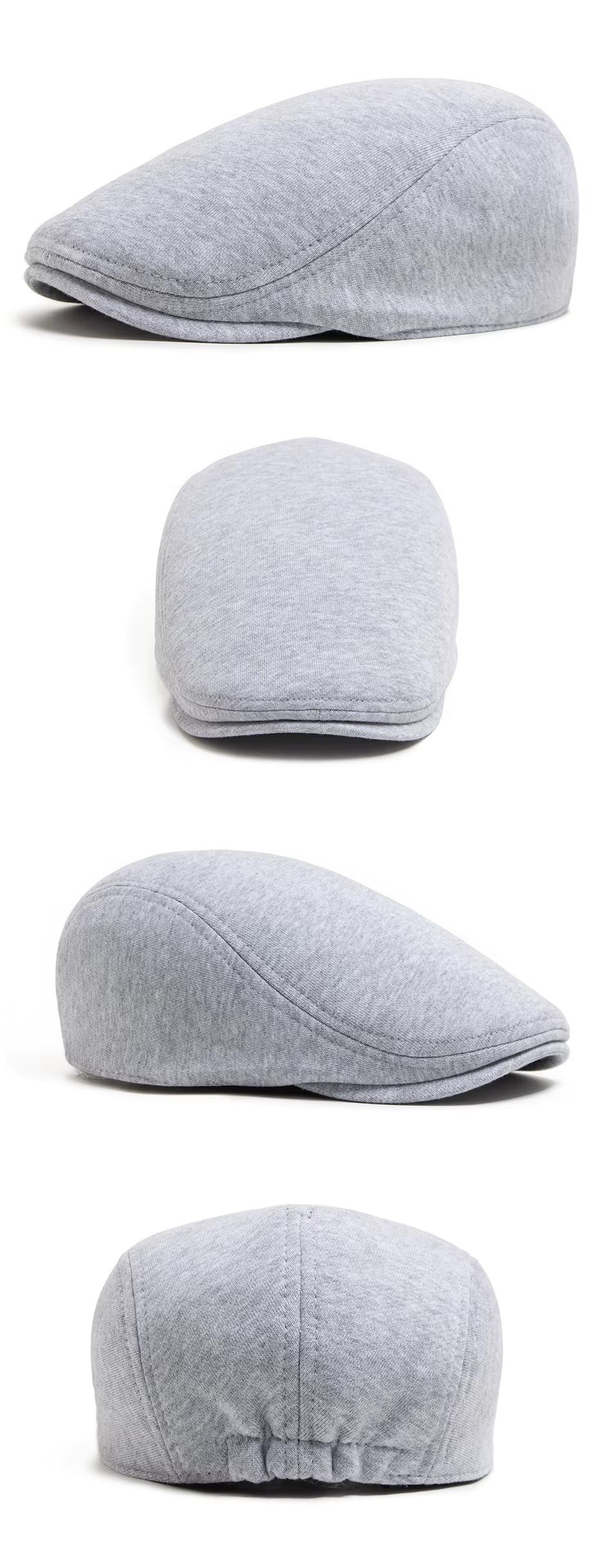 Tijdloze Flat Cap met Zachte Voering