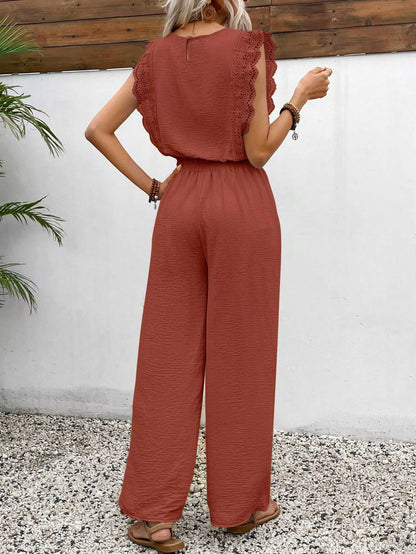 Classy Zomer Set – Top met Elastische Taille Broek