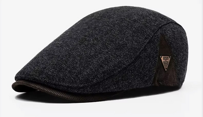 Vintage Flat Cap – Warm & Comfortabel