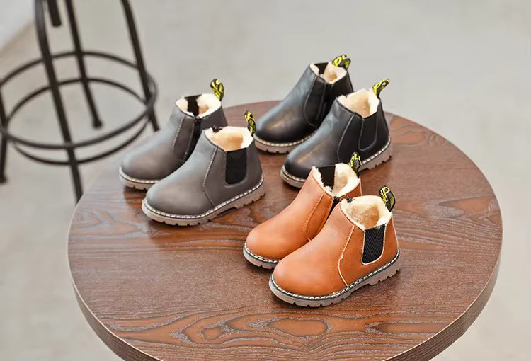 Kinder Chelsea Boots - Pluche