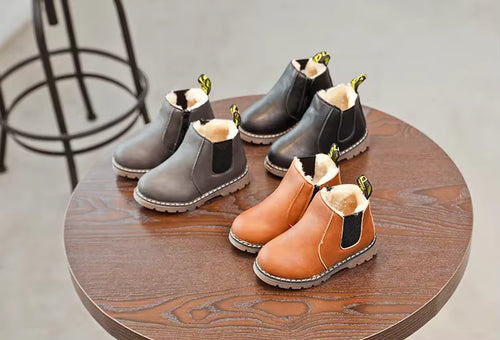 Kinder Chelsea Boots - Pluche