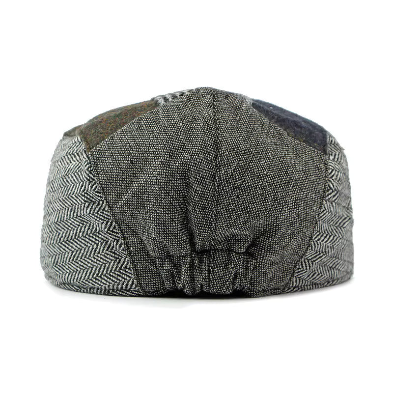 Patchwork Flat Cap – Tijdloos & Stijlvol