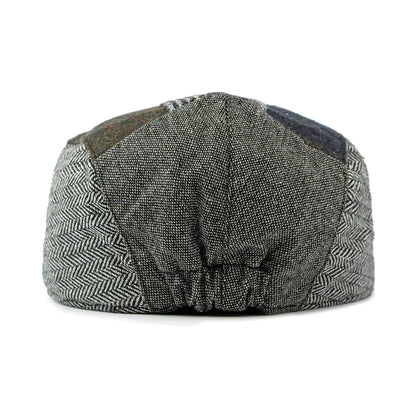 Patchwork Flat Cap – Tijdloos & Stijlvol