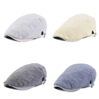 Verstelbare Flat Cap voor Lente & Zomer