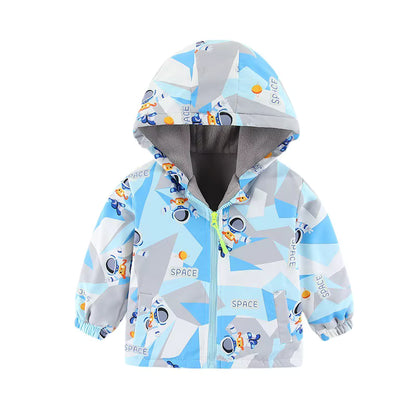 Kinderjas met Capuchon – Warm & Speels