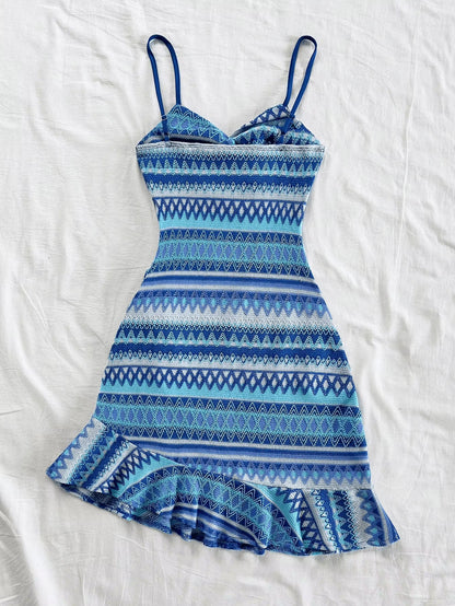 Elegante Casual Mini Jurk