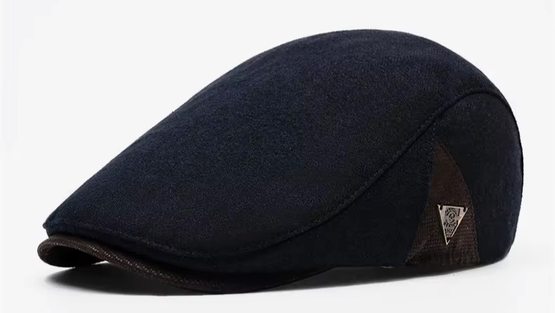 Vintage Flat Cap – Warm & Comfortabel