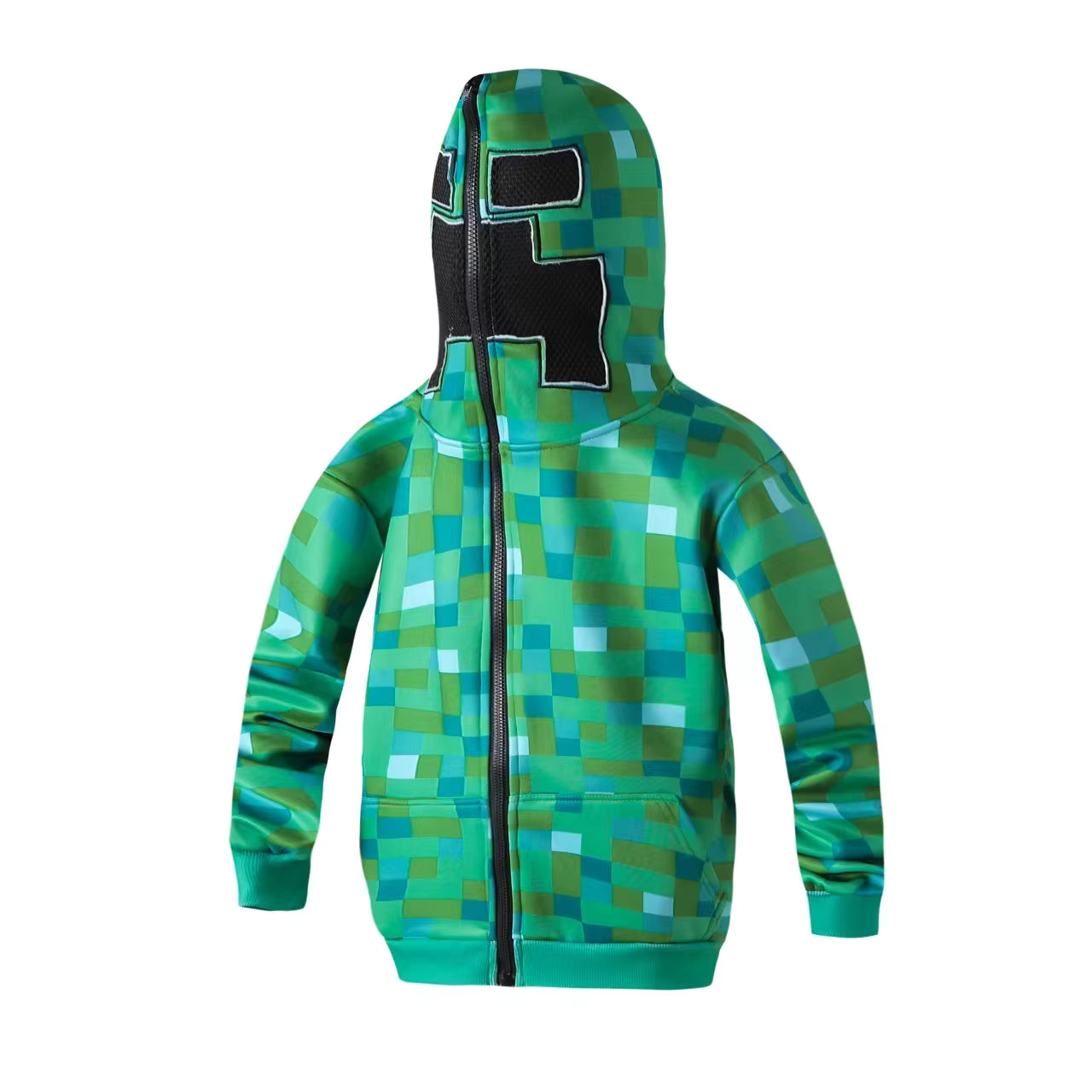 Minecraft Stijl Creeper Vest