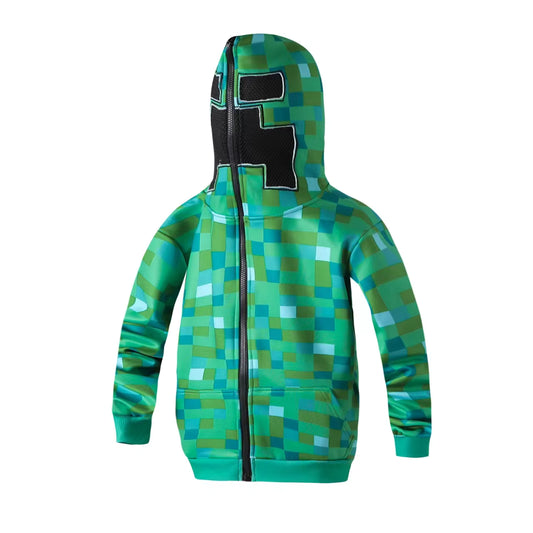 Minecraft Stijl Creeper Vest