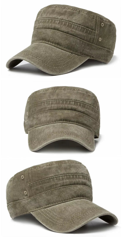 Klassieke Army Cap – Licht & Comfortabel
